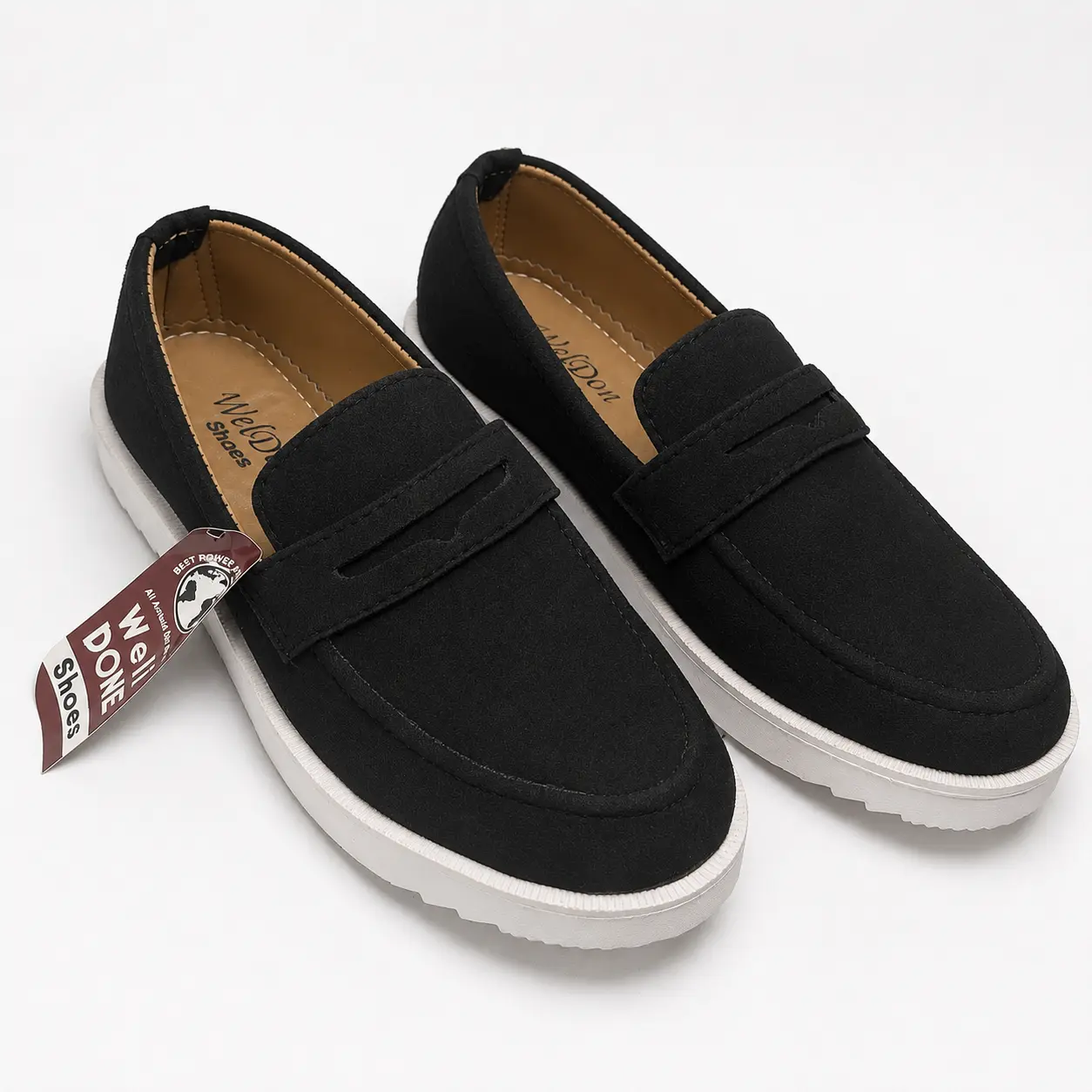 Suede Shoes (Black) - Image 2