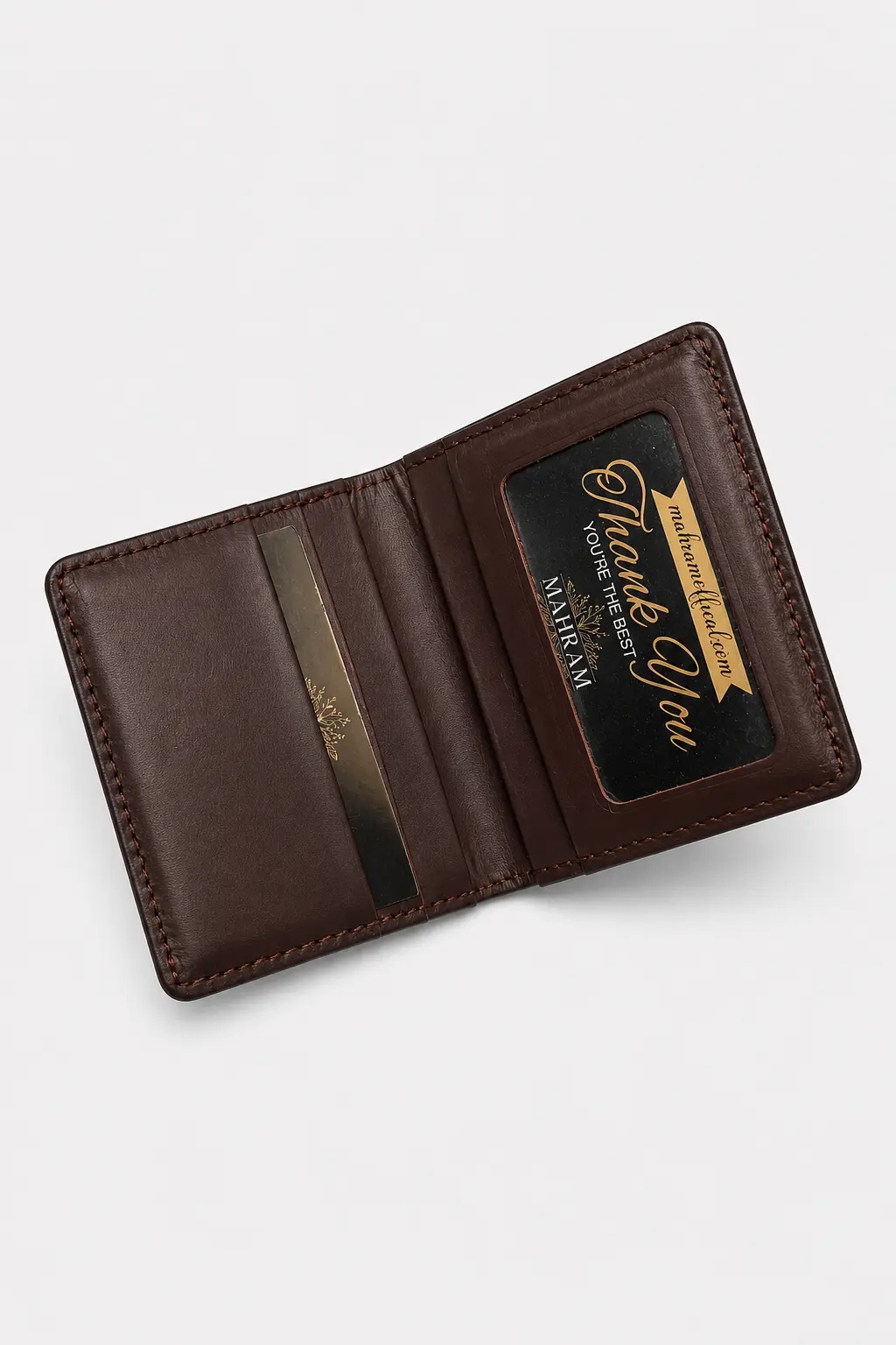 Slim Leather Card Holder - Image 2